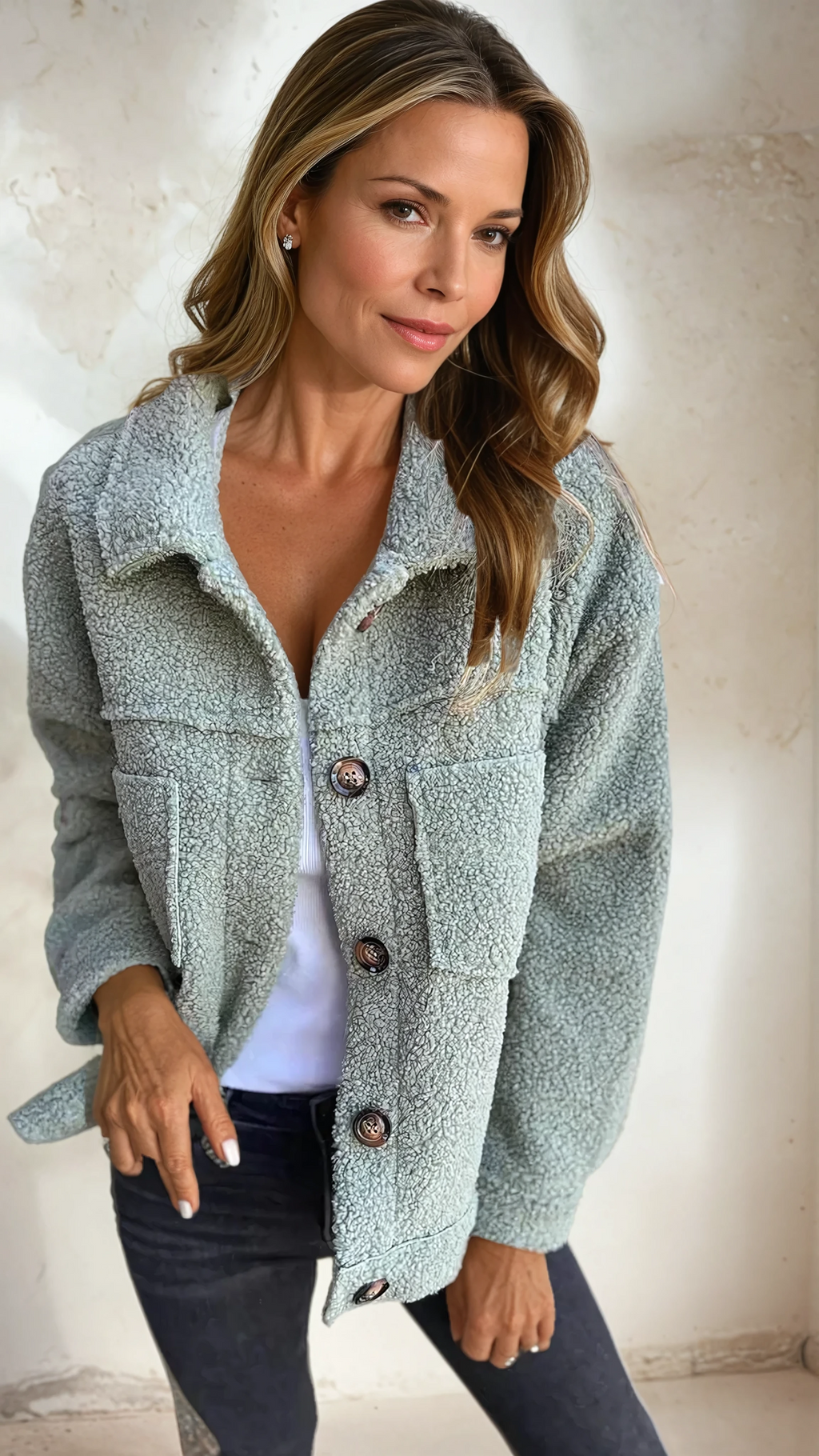 Donna | Short wool coat