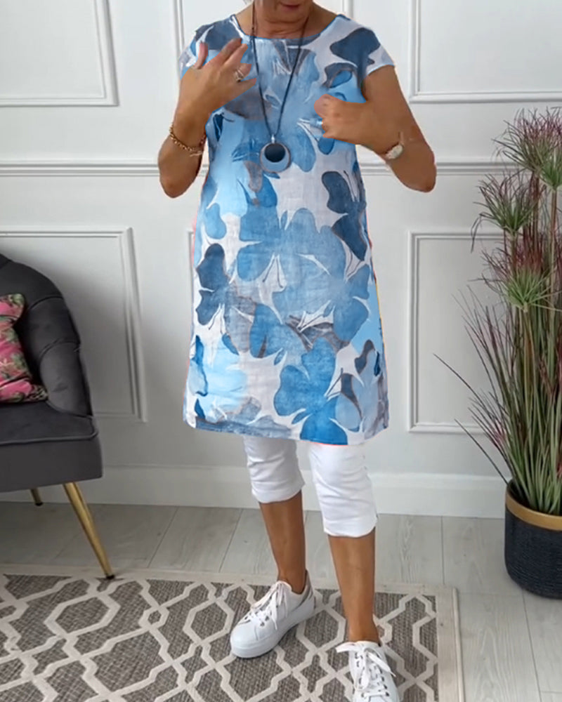 ELINA | LONG FLOWER TOP