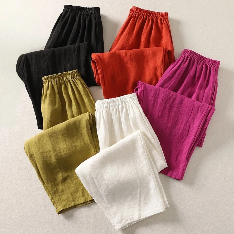 ALISA | COMFORTABLE LINEN PANTS
