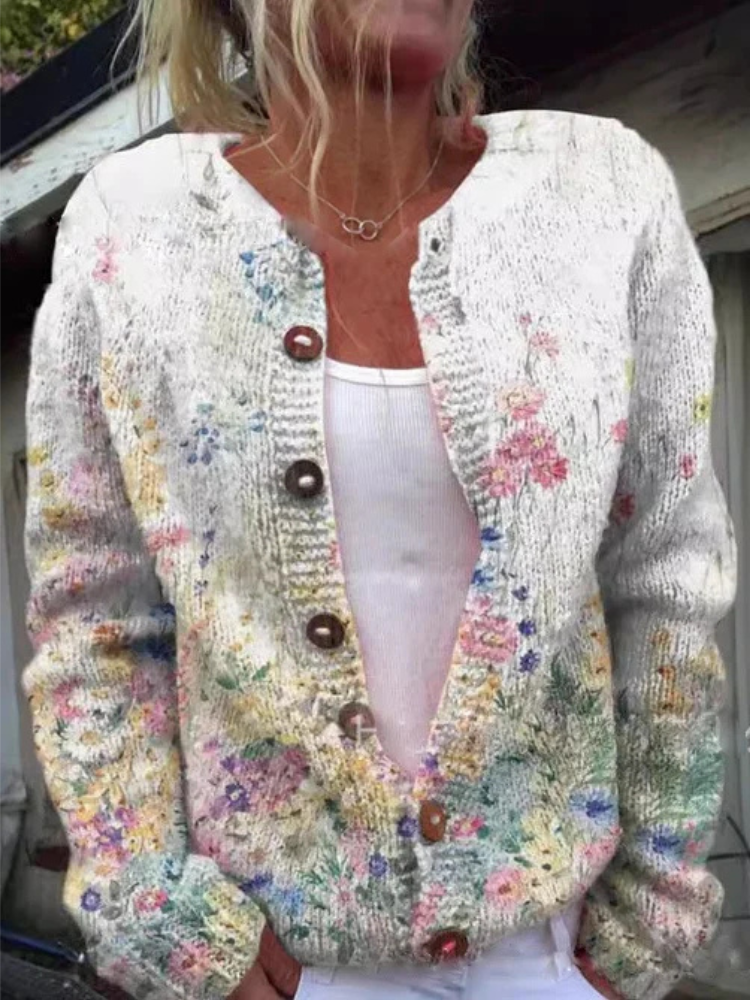 ADELINE | FLORAL CARDIGAN
