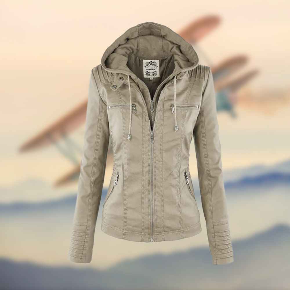 Fashion Canberra I Jane Vegan Leather Jacket