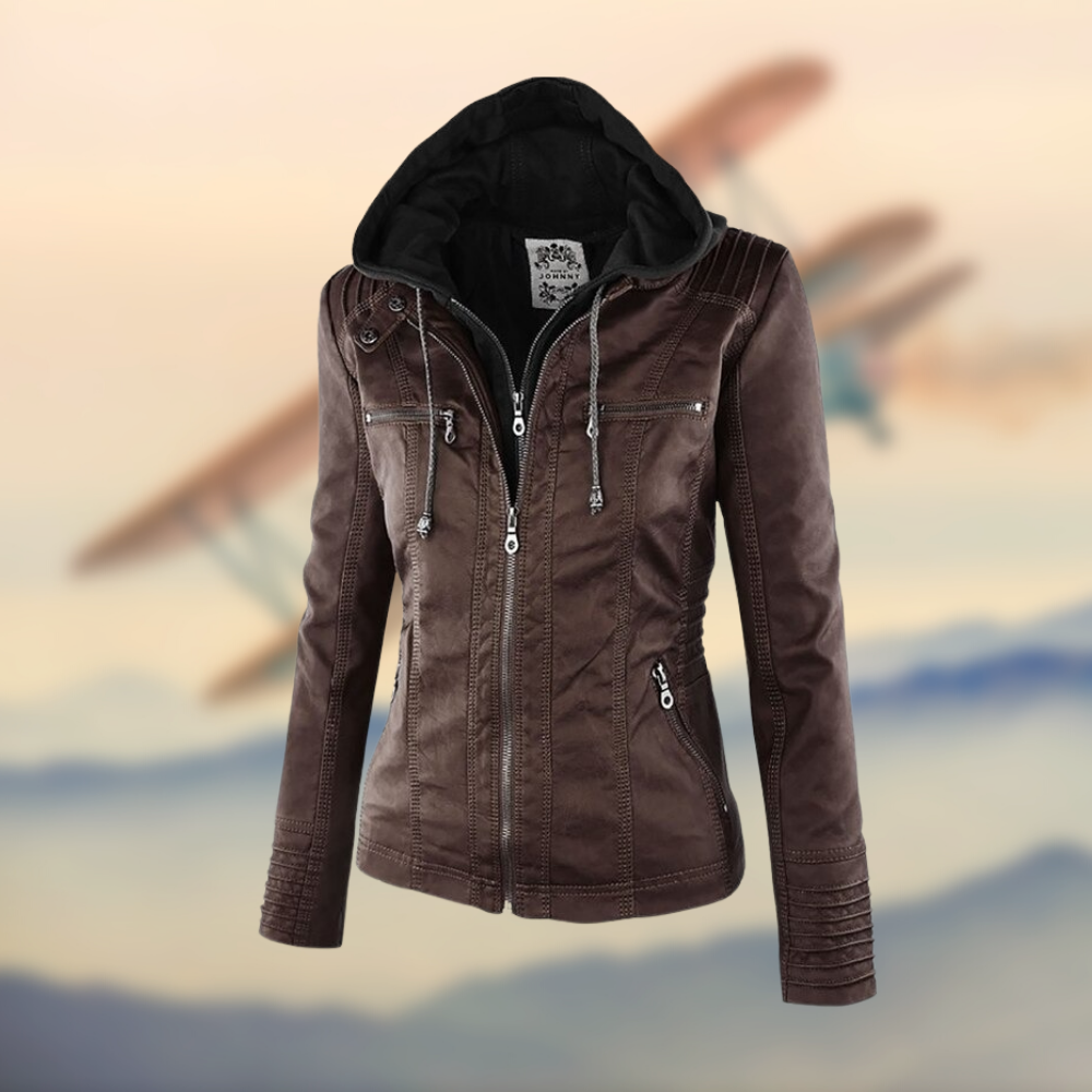 Fashion Canberra I Jane Vegan Leather Jacket