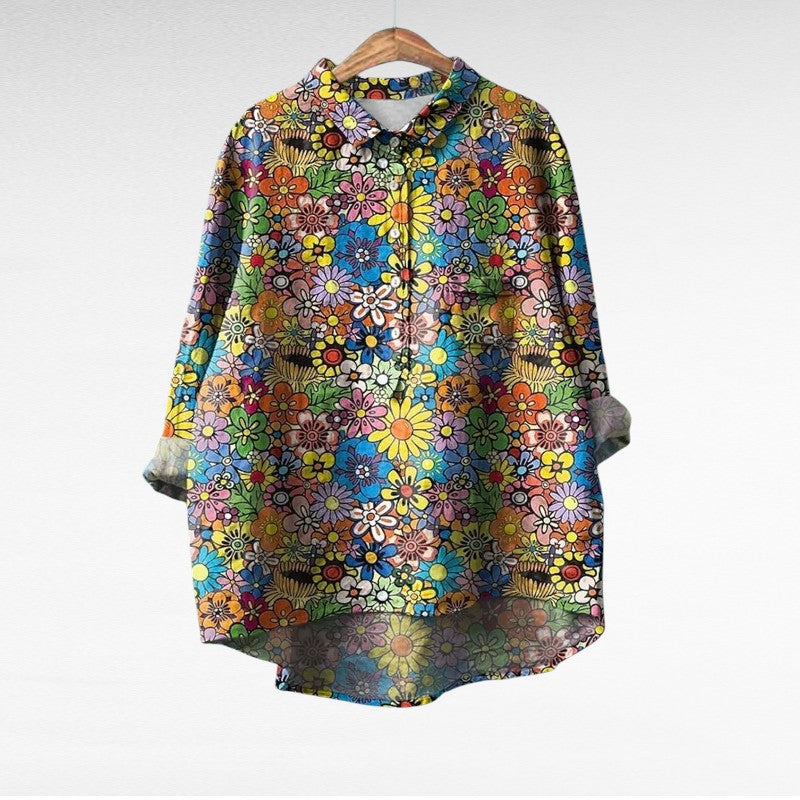 Matilda | Classic Floral Blouse