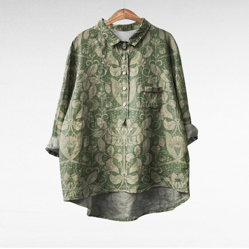 Matilda | Classic Floral Blouse