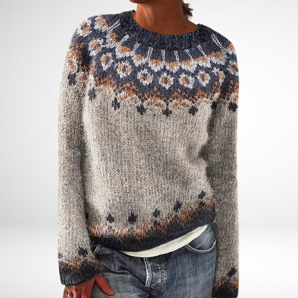 Grace™ - Retro winter sweater