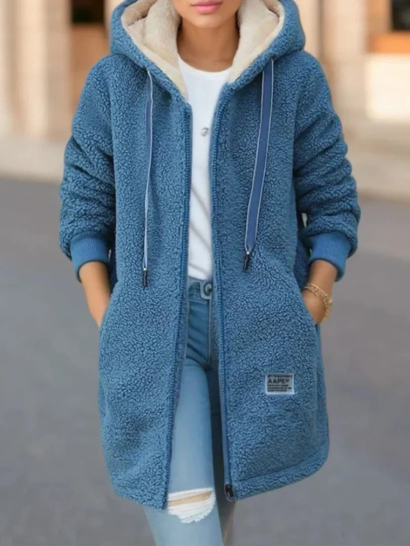 Mozie - Fleece hooded jacket