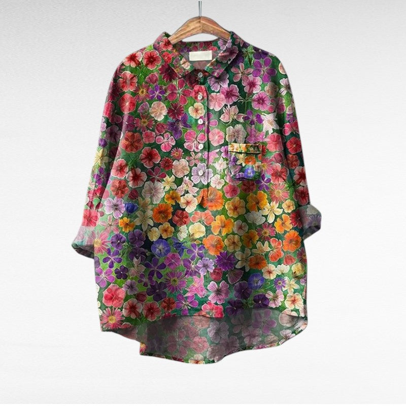 Matilda | Classic Floral Blouse