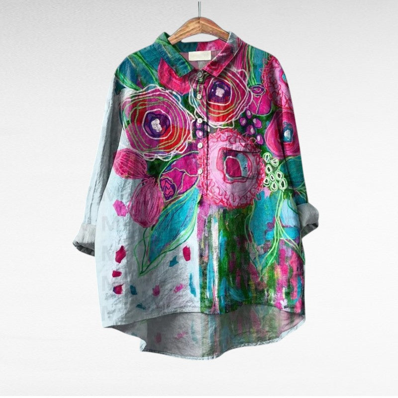 Matilda | Classic Floral Blouse