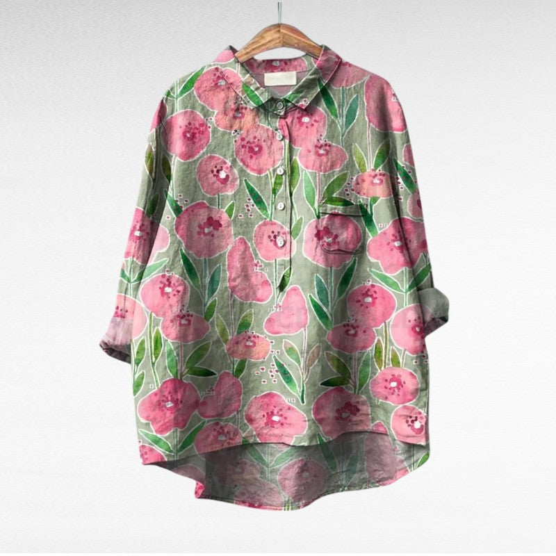 Matilda | Classic Floral Blouse