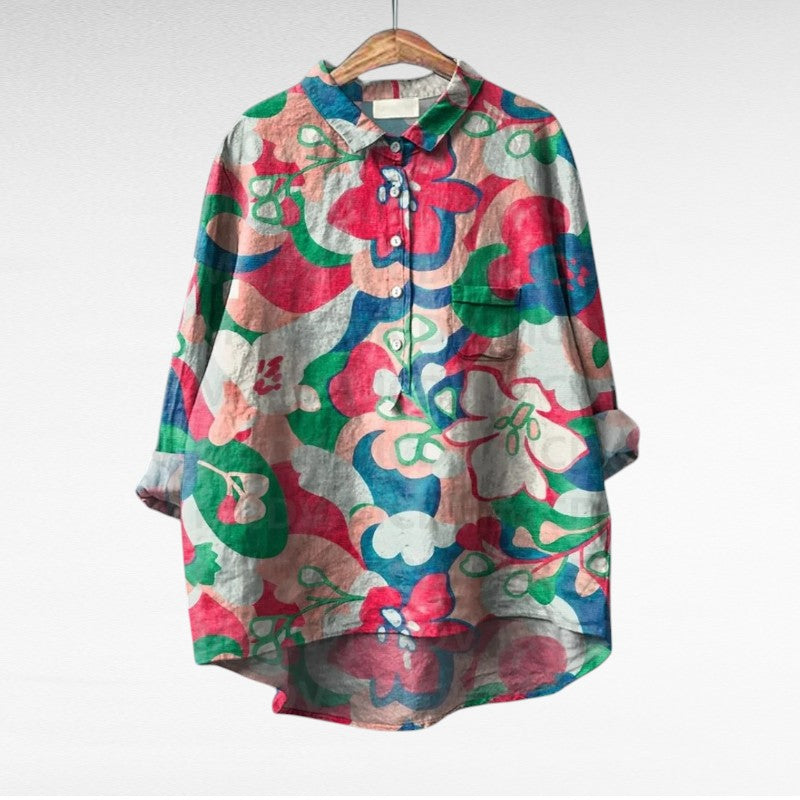 Matilda | Classic Floral Blouse