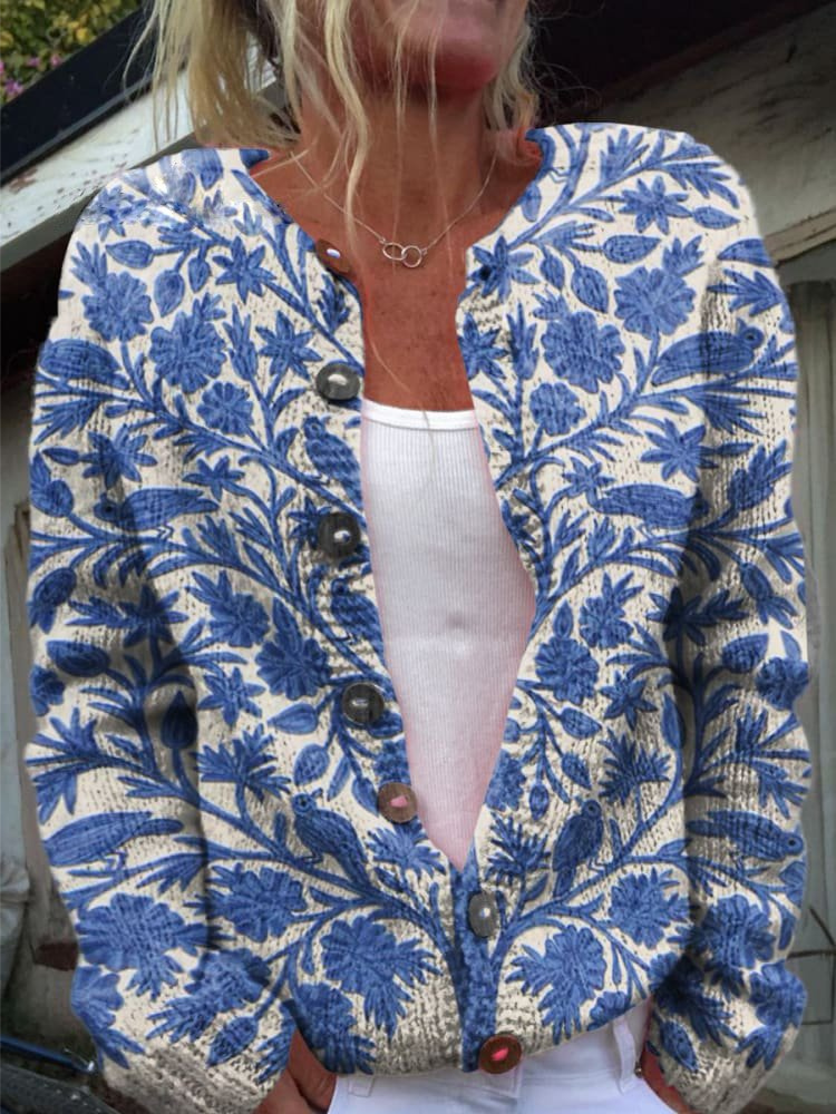 ADELINE | FLORAL CARDIGAN