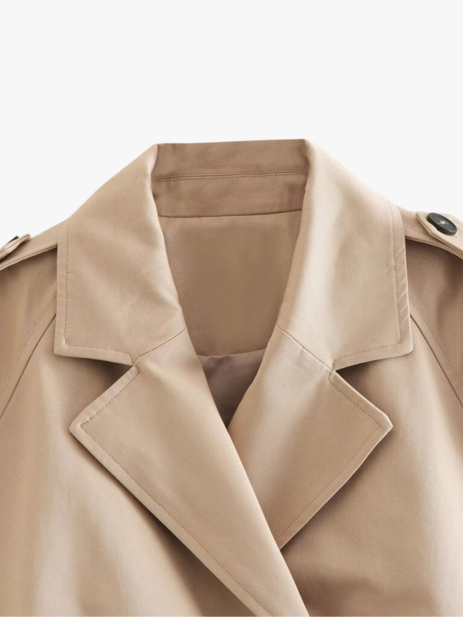 Bella | Stylish Cropped Coat