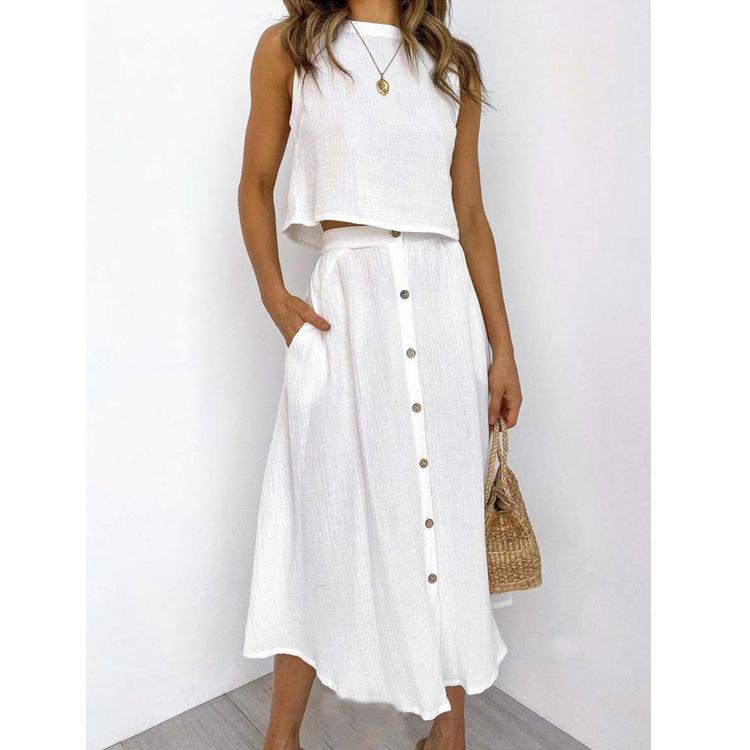 Viela™ - Effortless Buttoned Set