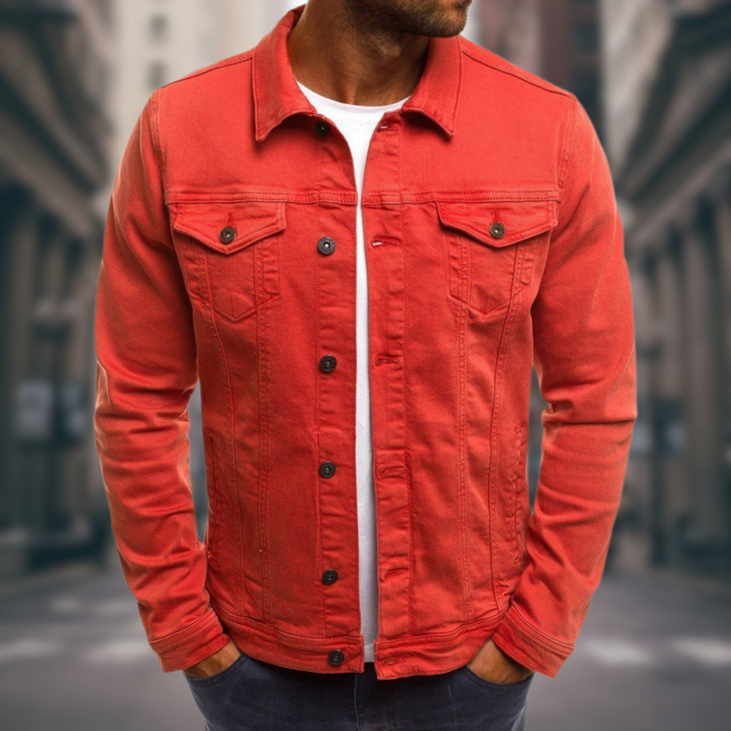 VERNANO™ Tailored Fit Denim Jacket