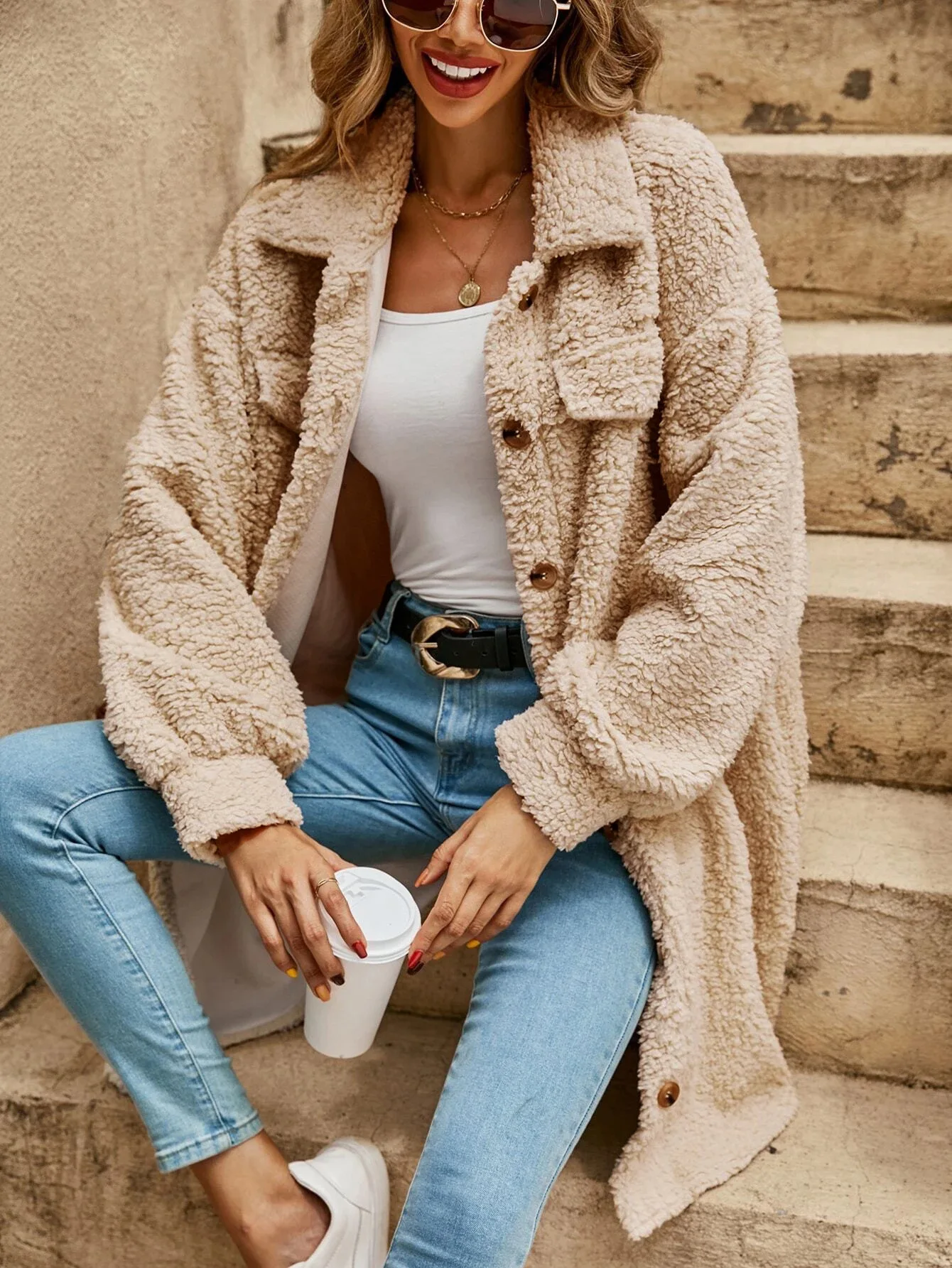Sofia™ | Loose Casual Cardigan Office Coat
