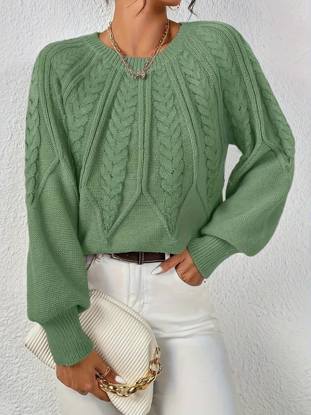Liana - Crocheted Sweater
