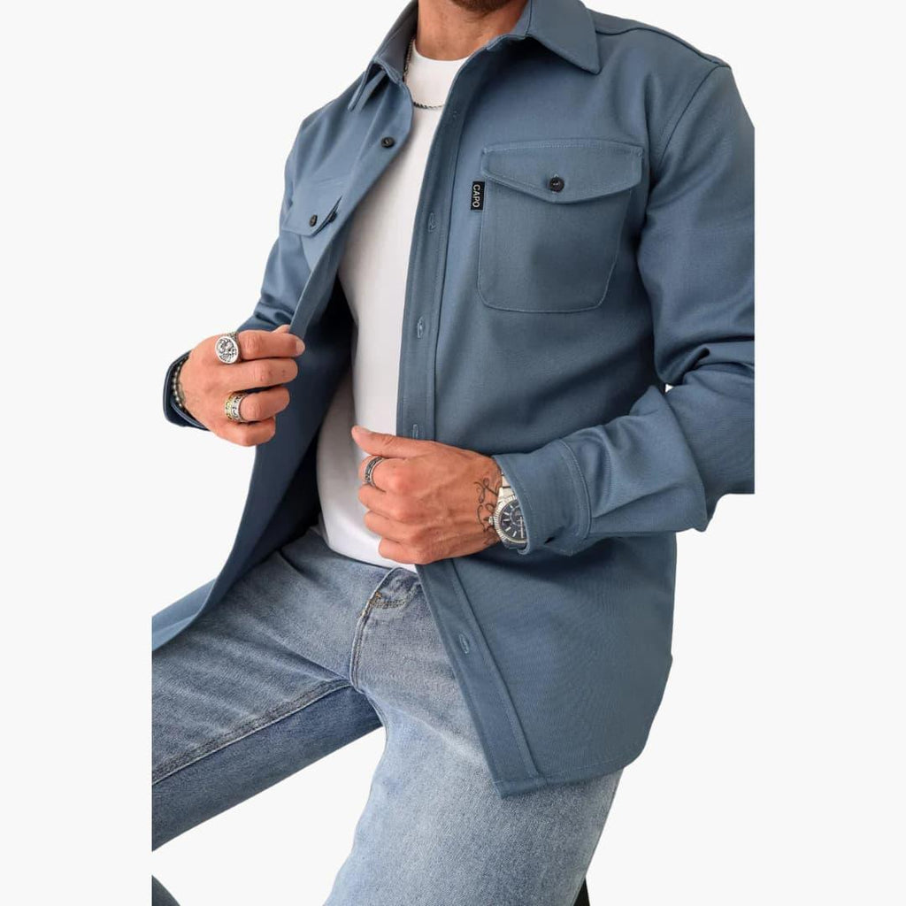 Thom | Button-Through Jacket Overshirt