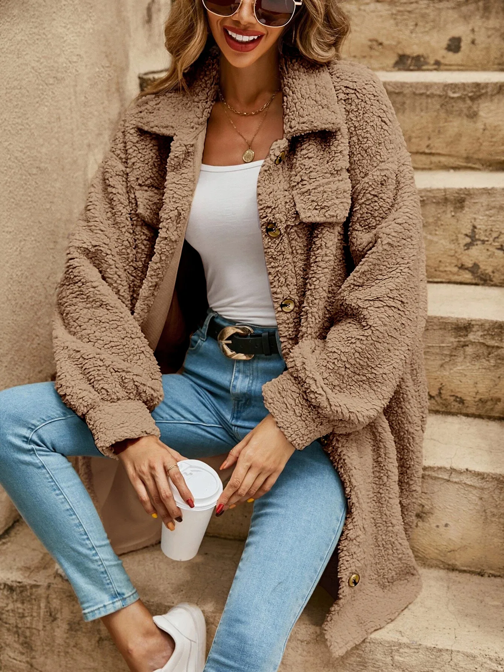 Sofia™ | Loose Casual Cardigan Office Coat