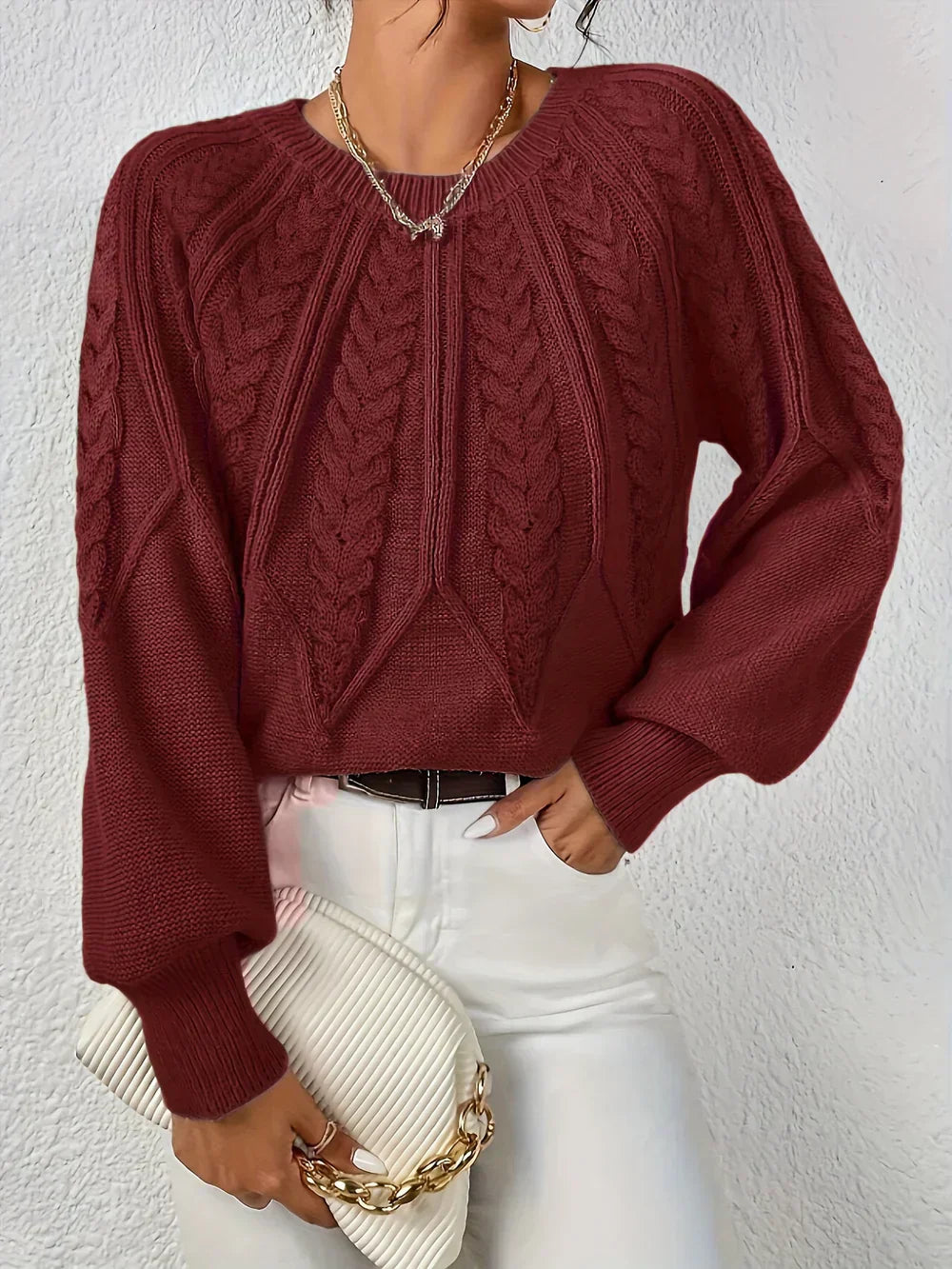 Liana - Crocheted Sweater