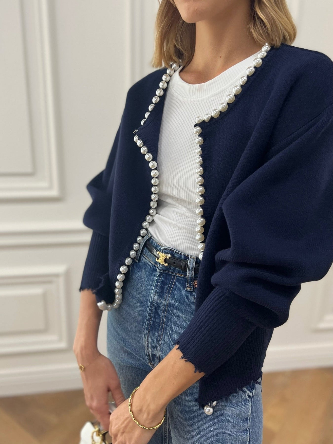 OLIVIA™ – CHIC PEARL CARDIGAN