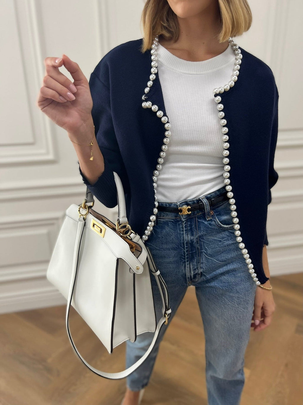 OLIVIA™ – CHIC PEARL CARDIGAN