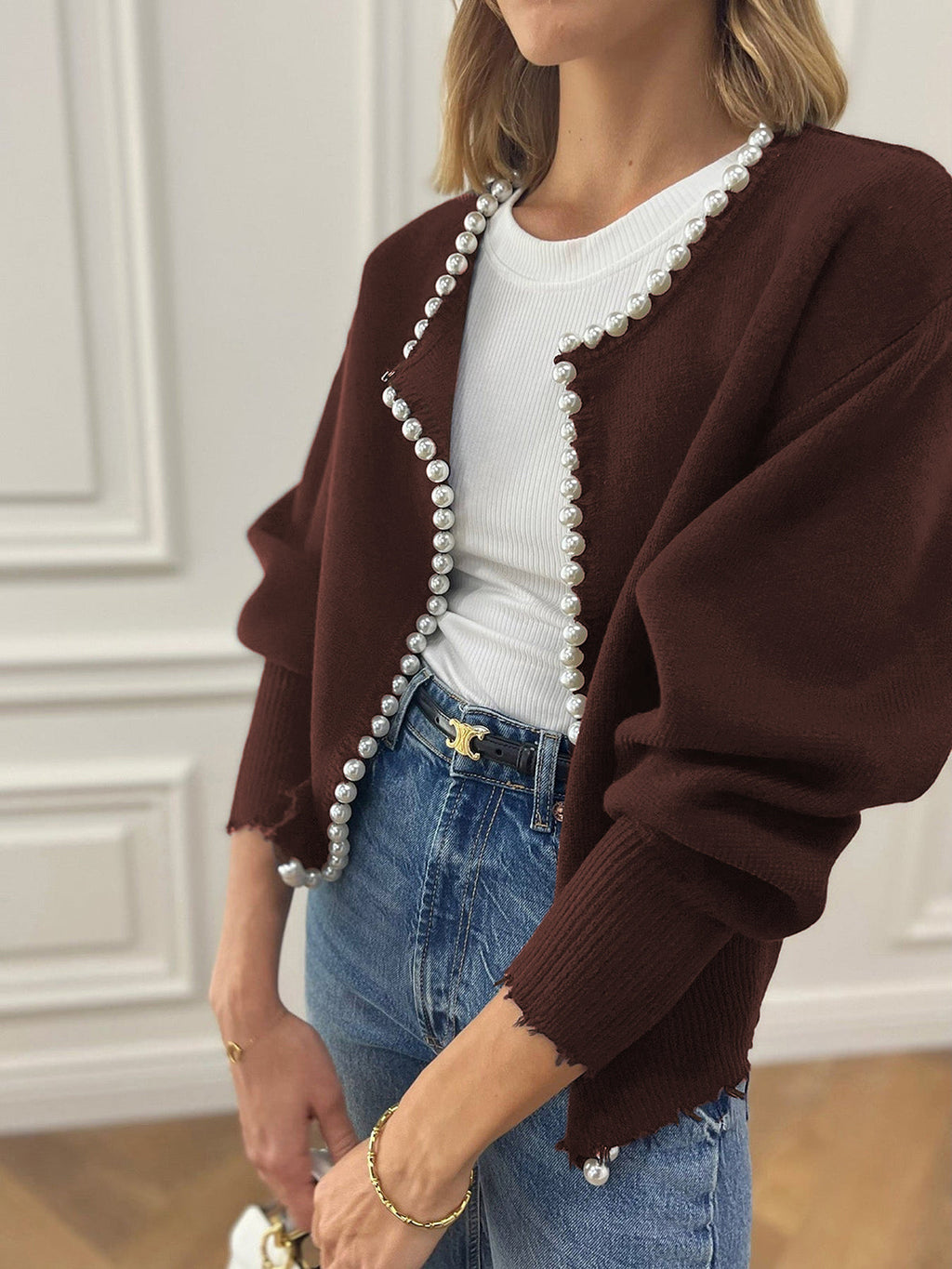 OLIVIA™ – CHIC PEARL CARDIGAN