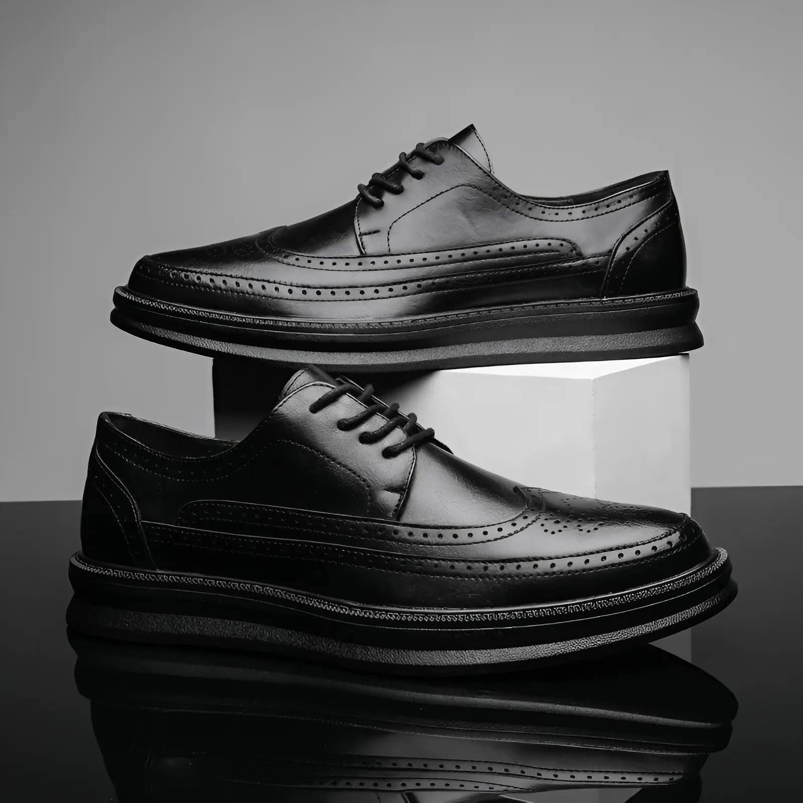 Heritage-Style Leather Shoes