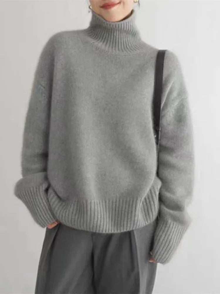 LENA | PREMIUM TURTLENECK SWEATER
