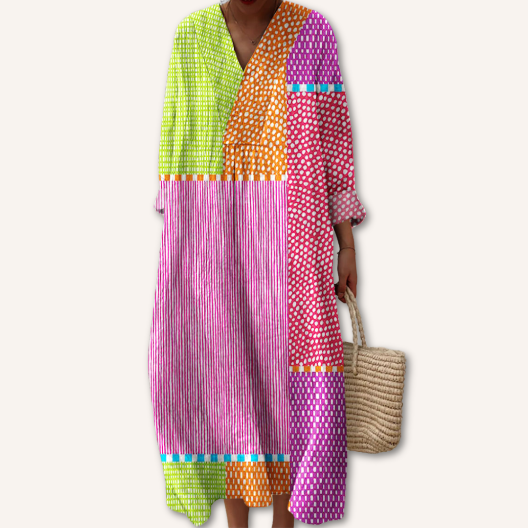 Renata | Multicolor Printed Dress