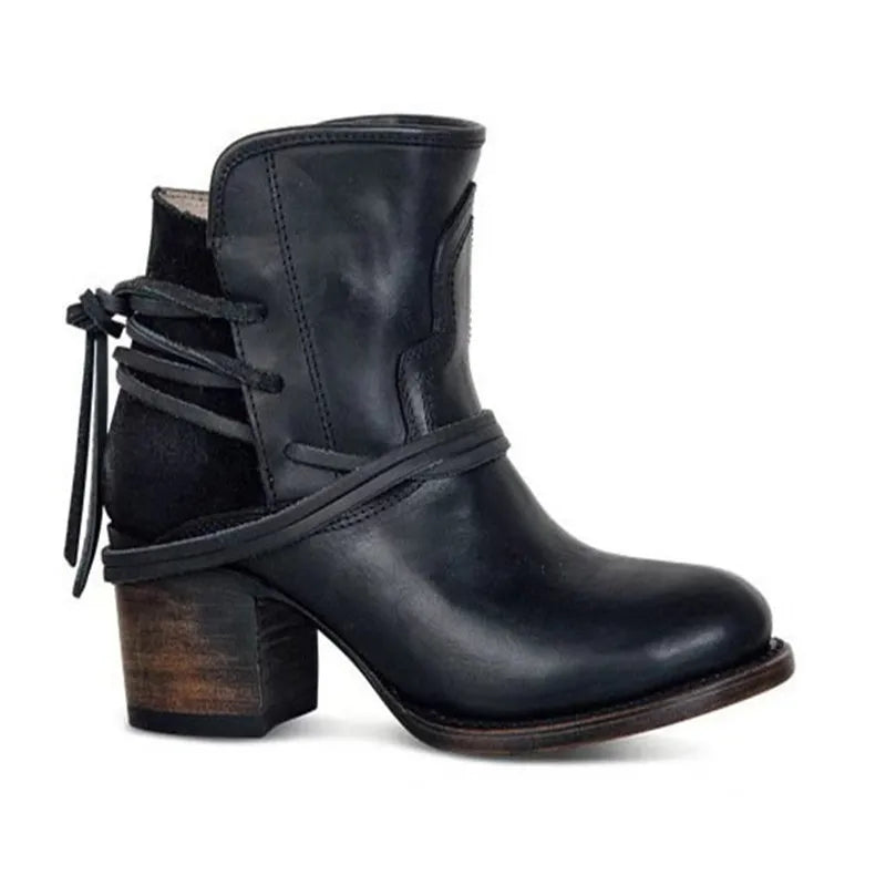 Retro Western Style Boots