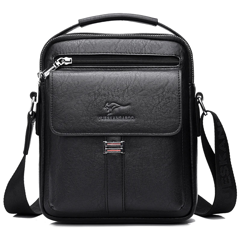 Bruce | Vintage Leather Messenger Bag