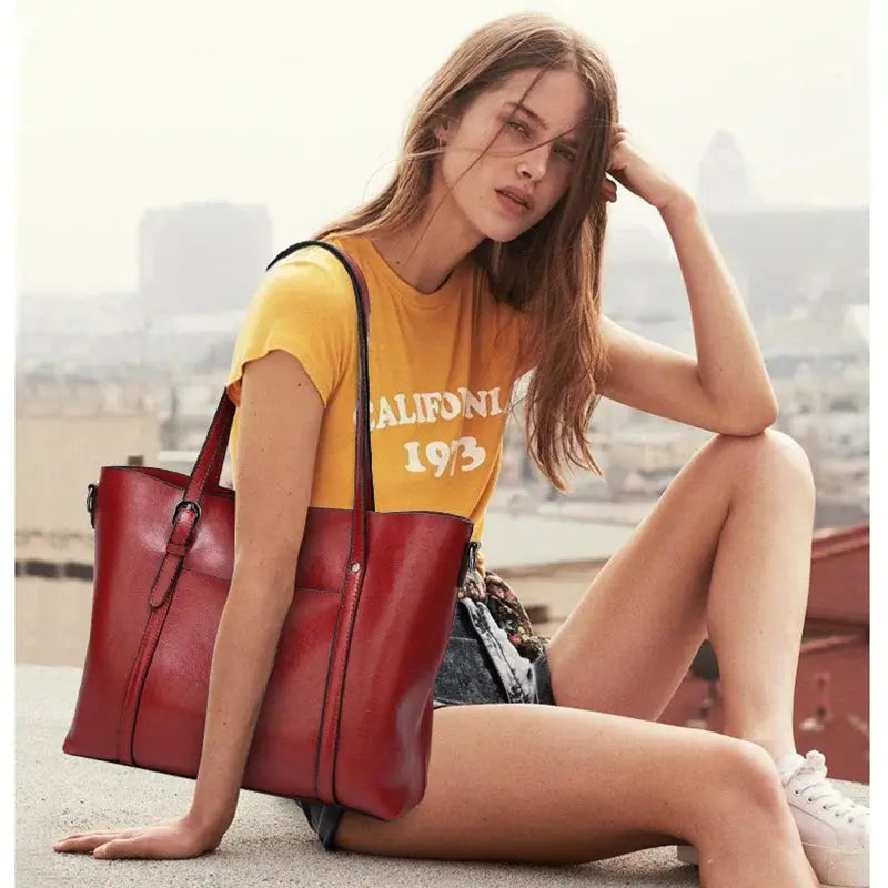 Diane’s Elegant Touch | Premium Leather Handbag