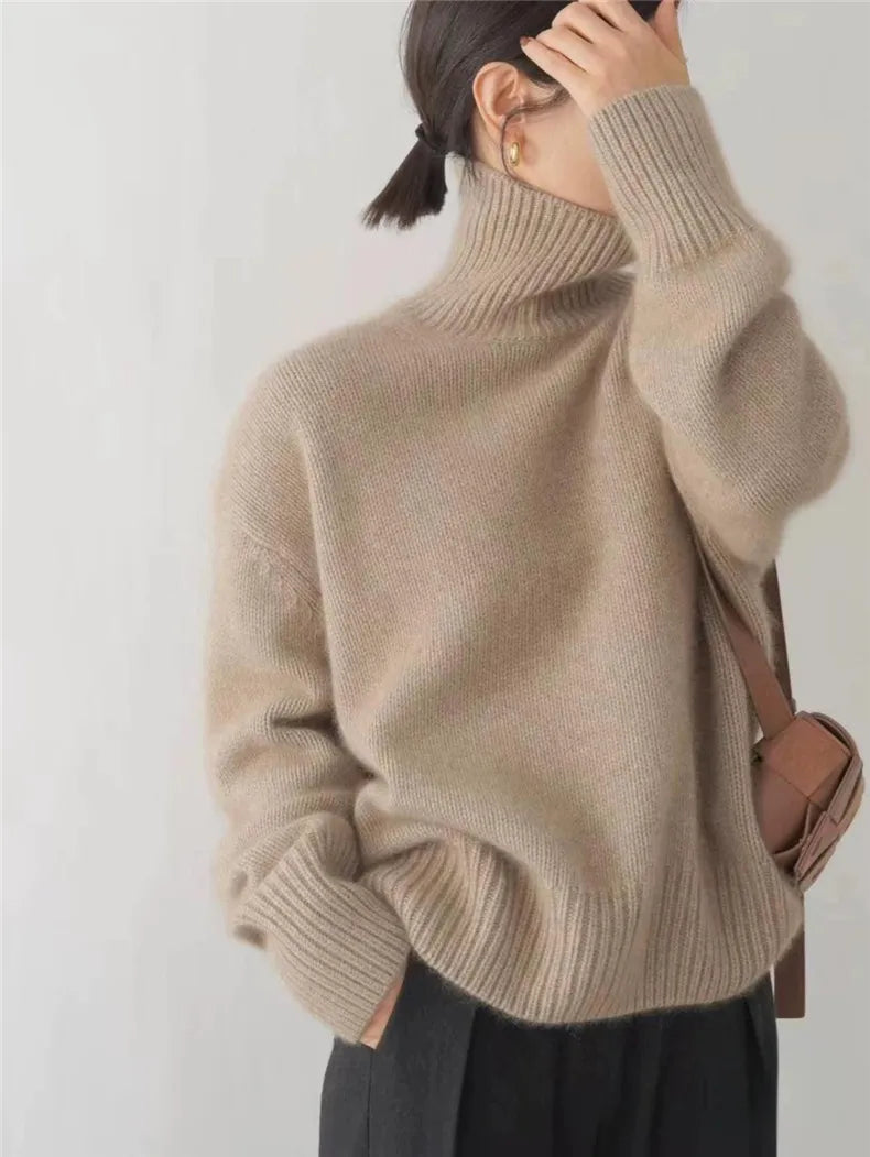 LENA | PREMIUM TURTLENECK SWEATER