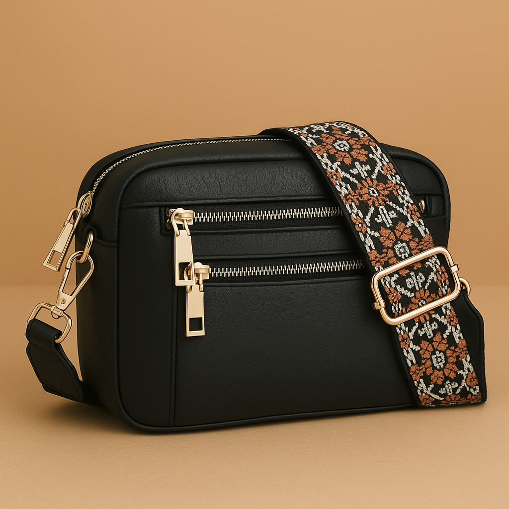 Nylah Crossbody with Colorful Straps