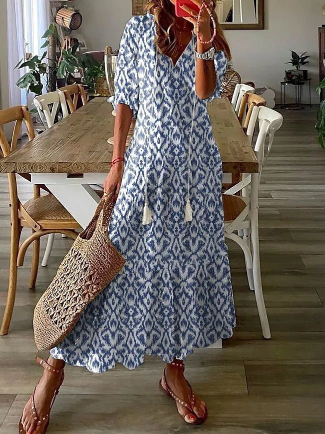 Flora - Boho Inspired Maxi Dress