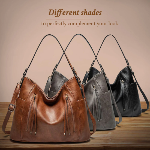 Evelyn’s Sophisticated Style | Luxurious Shoulder Bag