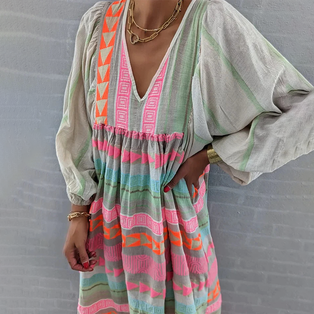 Sabrina - Comfortable Boho Dress