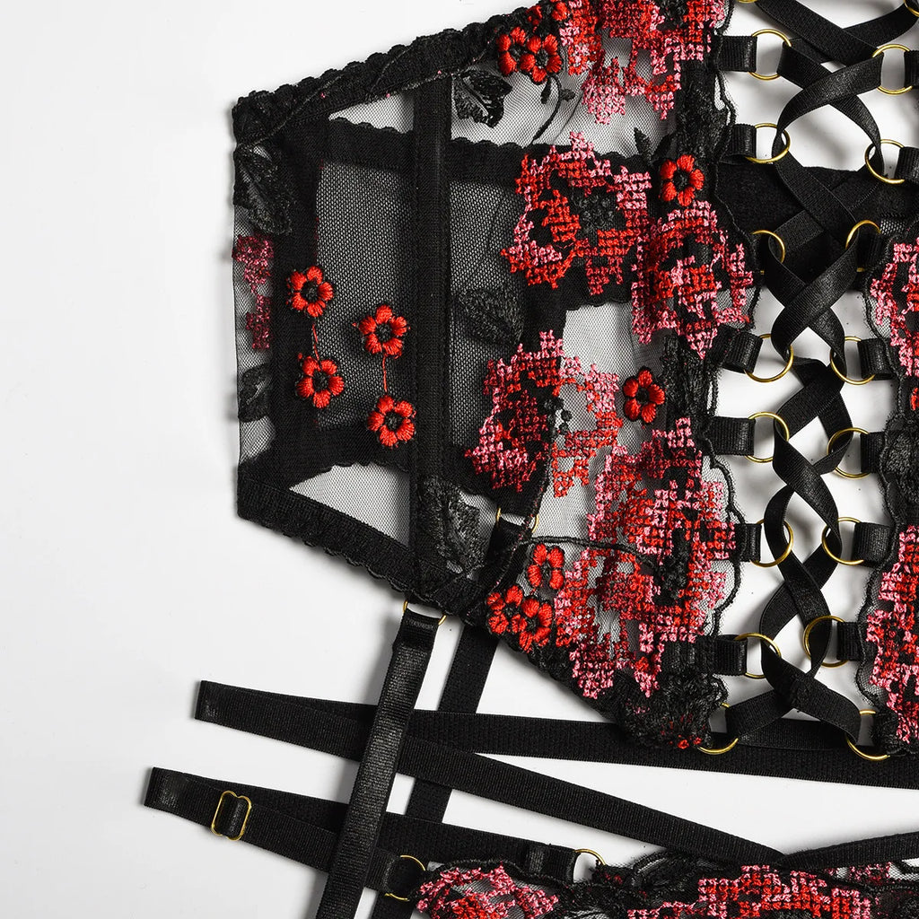 Pernille 3-Piece Lingerie Set