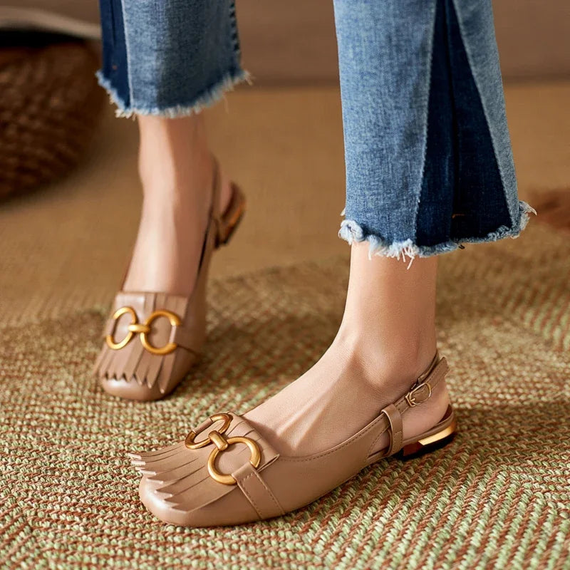 Avoralis™| Mathilda Buckle Strap Sandals