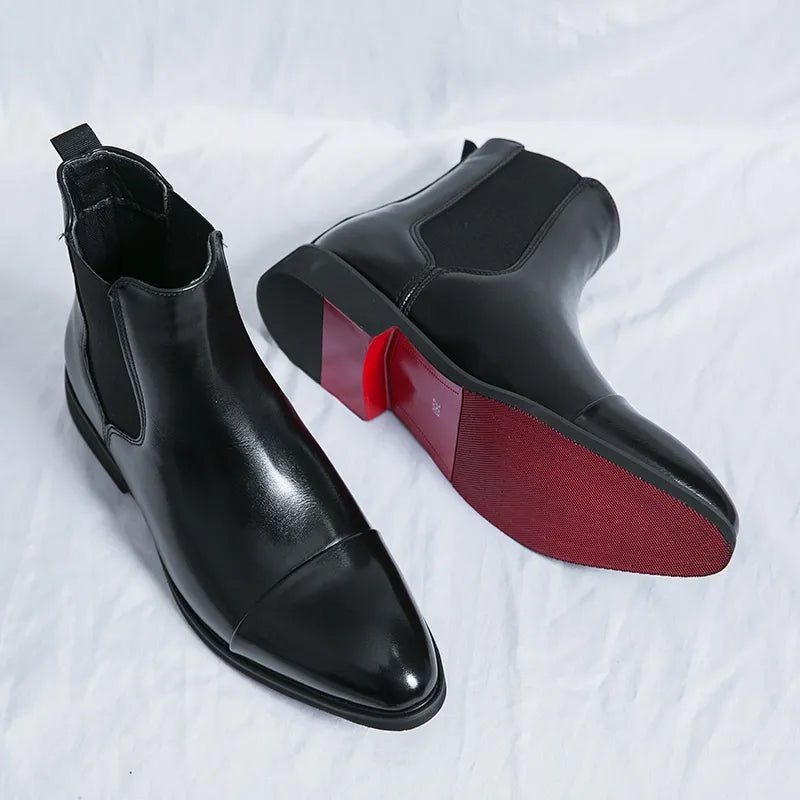 Oliver | Authentic Leather Chelsea Boots
