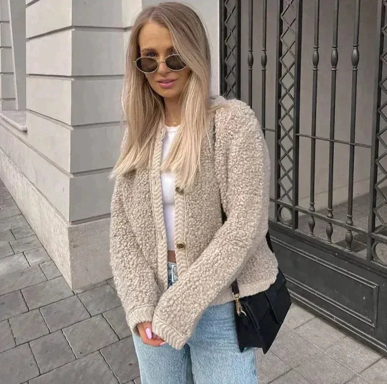 Lexi™ | Teddy Cardigan