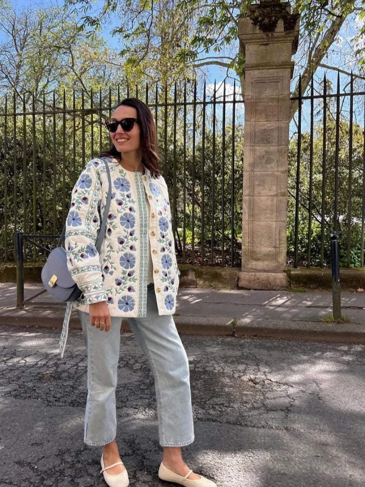 Rosalie | Stylish Floral Jacket
