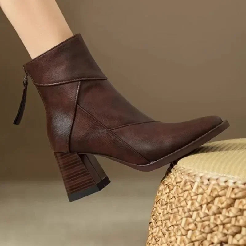 Goth-Inspired Chelsea Ankle Boots