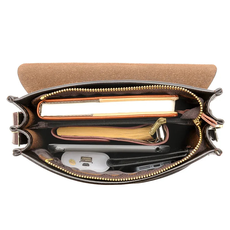Bill | Compact Leather Business Bag