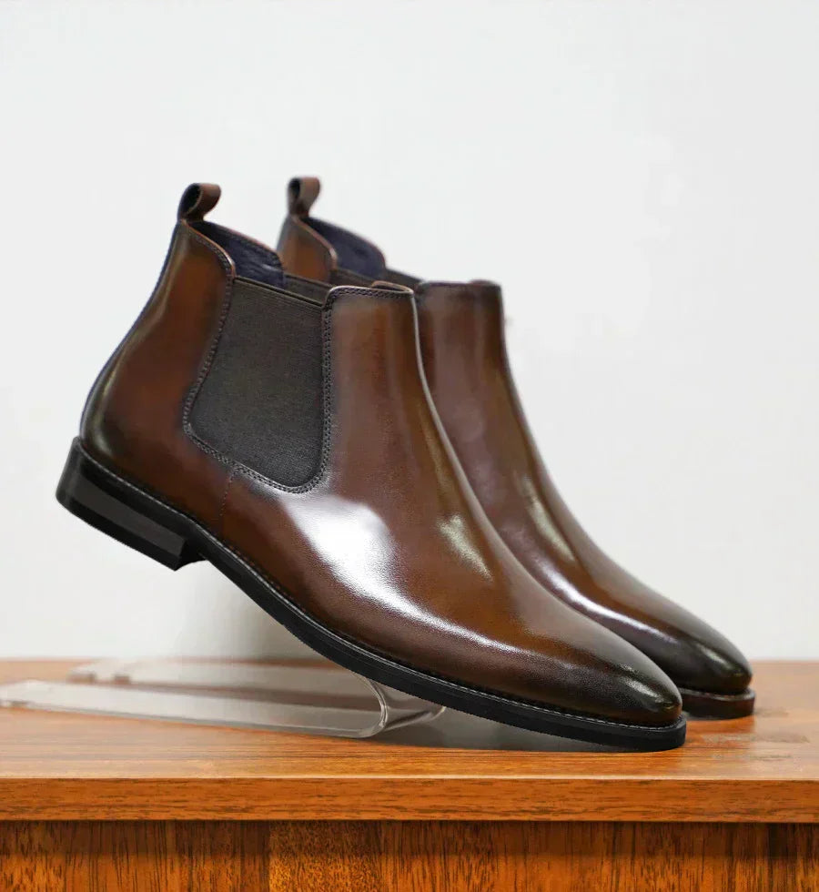 Samuel | Classic Genuine Leather Chelsea Boots