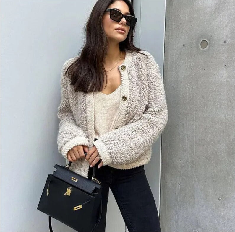 Lexi™ | Teddy Cardigan