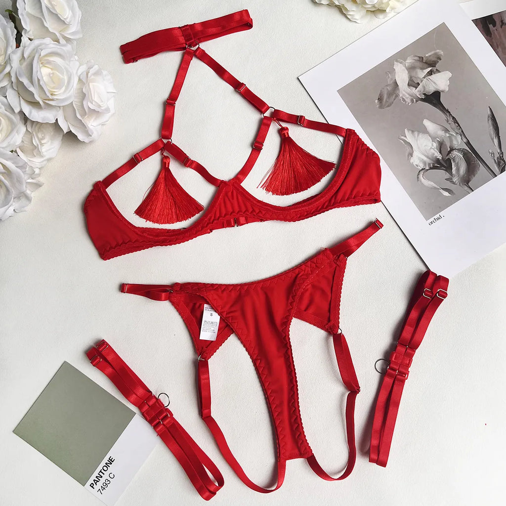 Akira - Sultry Adjustable Straps Lingerie