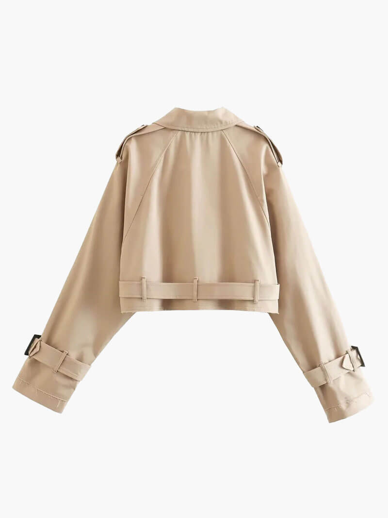 Bella | Stylish Cropped Coat