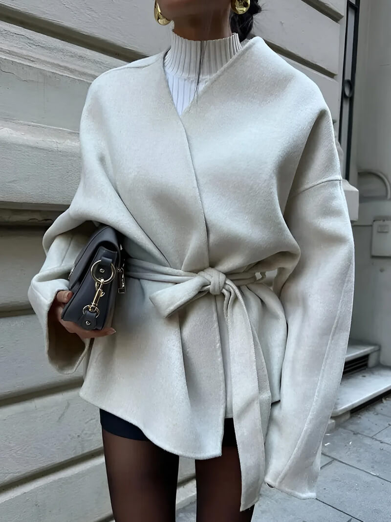 Mina Button Coat | Stylish, Warm, Versatile