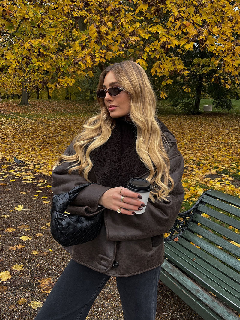 Laila | Stylish Leather Jacket